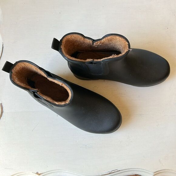 Chooka Black Slip On Waterproof Winter Boots Textured Sole Women’s Size 6 EUC - Picture 6 of 12